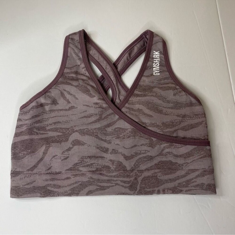 Gymshark Women's Sports Bra Set - Teal, Black, Olive, and purple - Picture 2 of 4